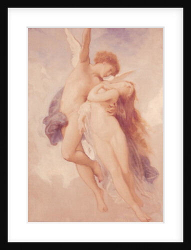 Cupid and Psyche, 1889 by William-Adolphe Bouguereau