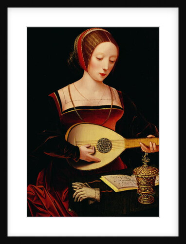The Lute Player by German School