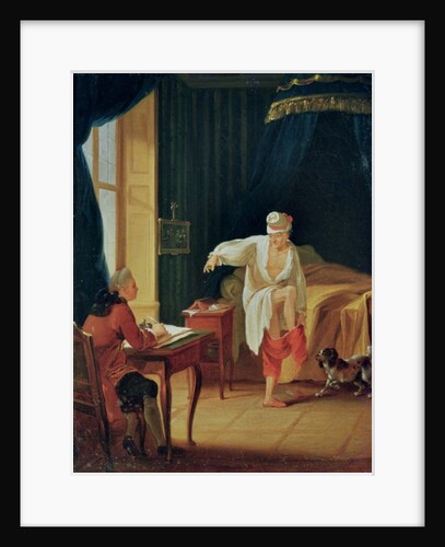 The Levee of Voltaire at Ferney, after 1759 by Jean Huber