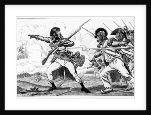 The Volunteers in Sabots at the Battle of Valmy, 20th September 1792 by Caran d'Ache