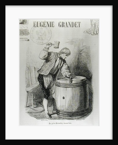 Father Grandet, the Cooper by Pierre Gustave Eugene Staal