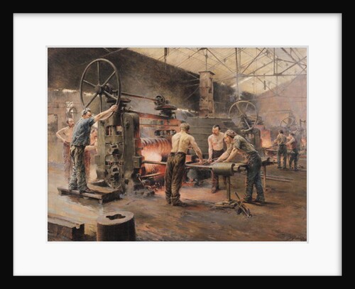 The Rolling Mill by Ferdinand Joseph Gueldry