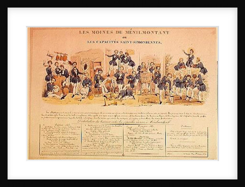 The Monks of Menilmontant or, The Saint-Simonien Capacities, 1820-30 by Anonymous