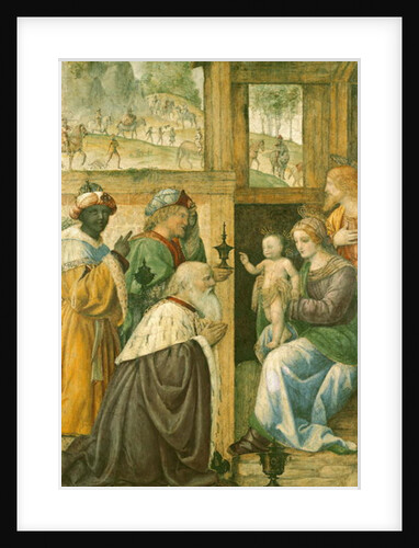 Adoration of the Magi by Bernardino Luini