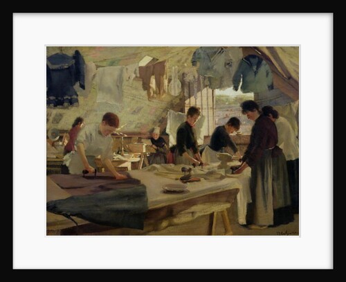 Ironing Workshop in Trouville, 1888 by Louis Joseph Anthonissen
