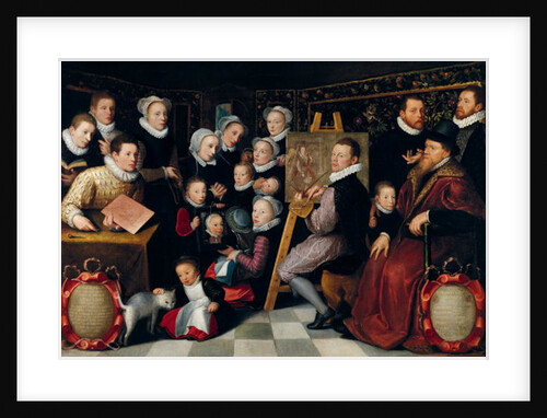The Artist Painting, Surrounded by his Family, 1584 by Otto van Veen