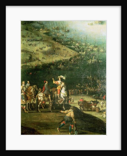 The Lifting of the Siege of the Ile de Re, 8th November 1627 by French School