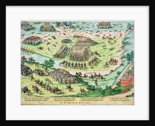 The Battle of Moncontour, 3rd October 1569 by J. J. & Tortorel J. Perrissin