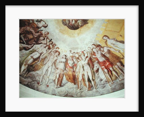 People from the Court of the Medici by French School