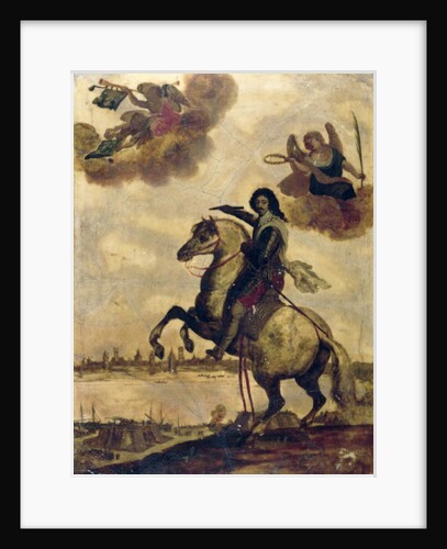 Louis XIII at the Siege of La Rochelle by French School