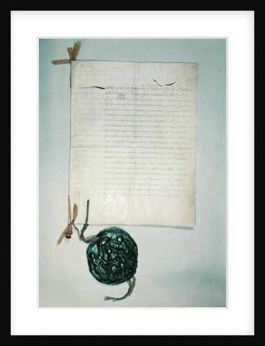 The Edict of Fontainebleau, 18th October 1685 by French School