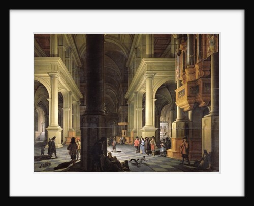 Interior of a Temple, 1652 by Anthonie Delorme