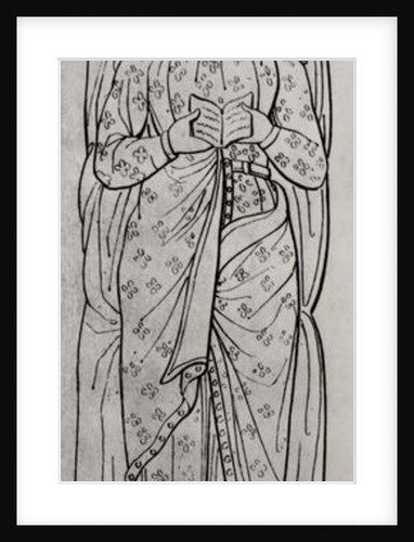 The Recumbant Eleanor of Aquitaine by French School