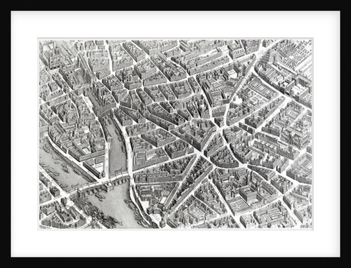 Plan of Paris, known as the 'Plan de Turgot' by Louis Bretez