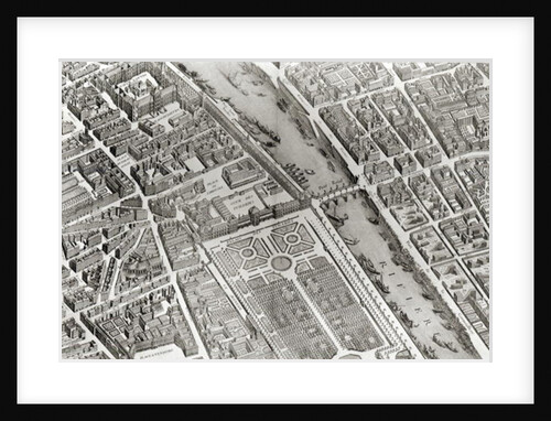 Plan of Paris by Louis Bretez