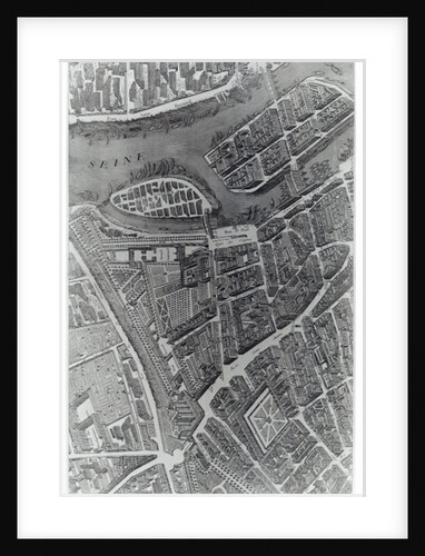 Plan of Paris, known as the 'Plan de Turgot' by Louis Bretez