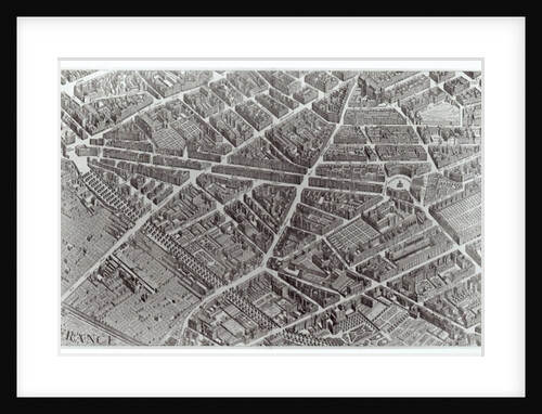 Plan of Paris, known as the 'Plan de Turgot' by Louis Bretez