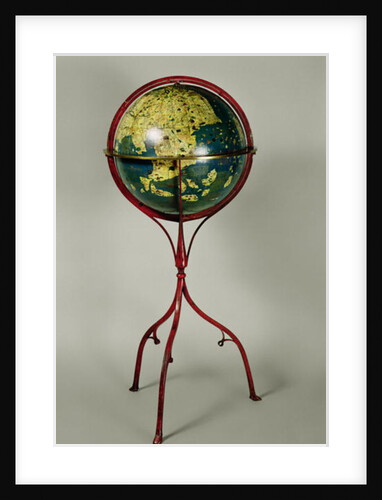 Terrestrial Globe, made in Nuremberg in 1492 by Martin Behaim