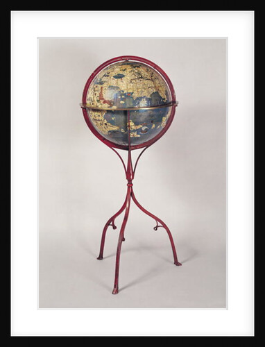 Terrestrial Globe, showing the Indian Ocean by Martin Behaim