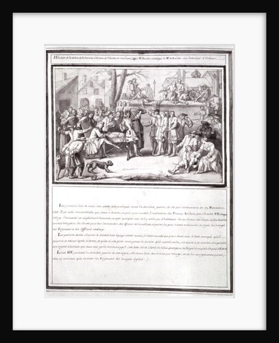 The Election of the Militia at the Parish of Authon, part of the Dourdans Election by French School