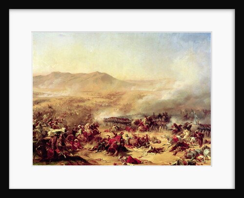 The Battle of Mont Thabor, 16th April 1799 by Felix and Cogniet Leon Philippoteaux