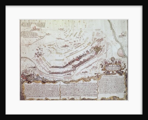 Battle of Kolin in Bohemia, 18th August 1757 by Austrian School