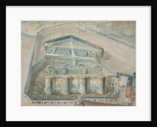 View of the Bastille by Pierre Francois Palloy