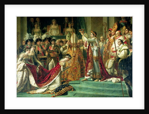 The consecration of the Emperor Napoleon I and Coronation of the Empress Josephine, 1806 by Jacques Louis David