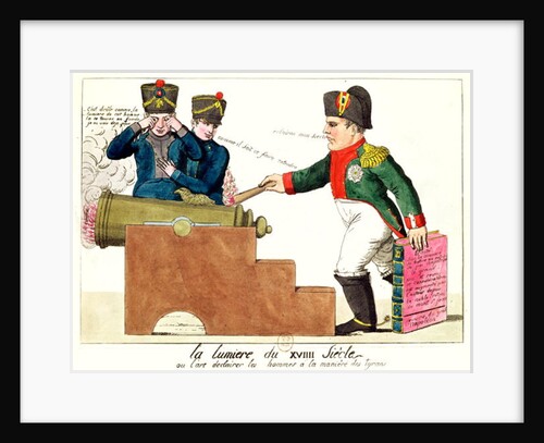 The Light of the 19th Century, 1815 by French School