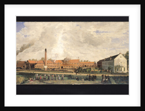 View of a Sugar Factory by Charles Paul Etienne Desavary