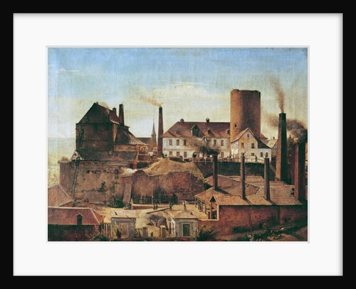 The Harkort Factory at Burg Wetter, c.1834 by Alfred Rethel