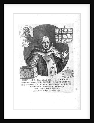 Johann Tetzel by German School