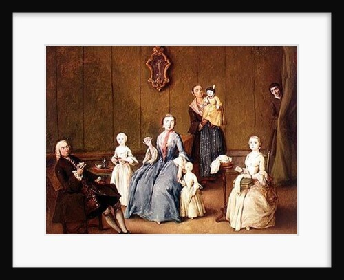 Venetian Family by Pietro Longhi