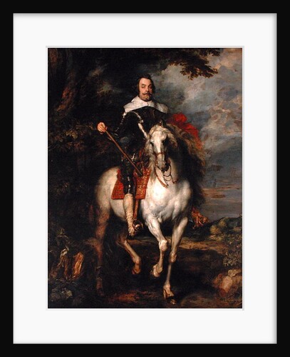 Equestrian Portrait of Don Francisco de Moncada by Anthony van Dyck