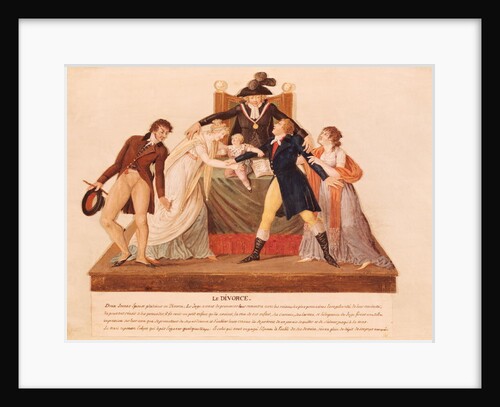 Divorce. The Reconciliation by Lesueur Brothers