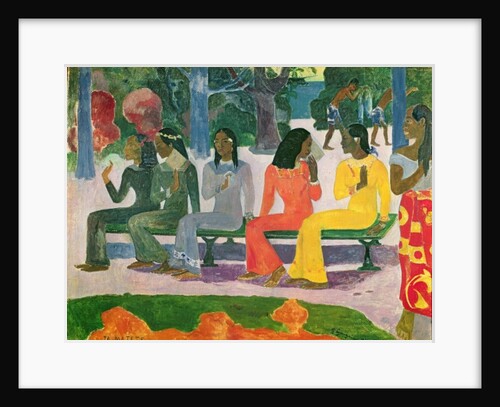 Ta Matete, 1892 by Paul Gauguin