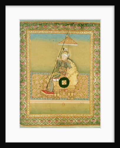Tamerlane from an album of portraits of Moghul emperors, 1774 by Indian School