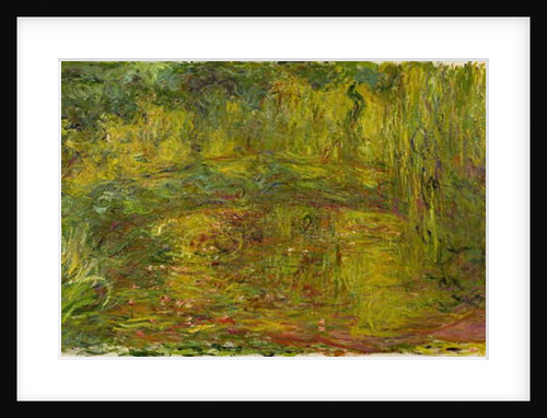 The Japanese Bridge, 1918 by Claude Monet