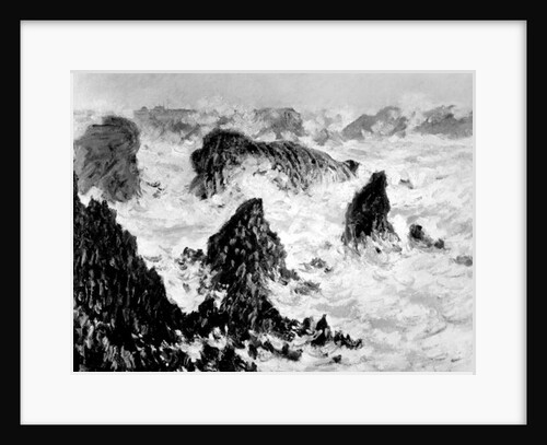 The Rocks of Belle-Ile, 1886 by Claude Monet