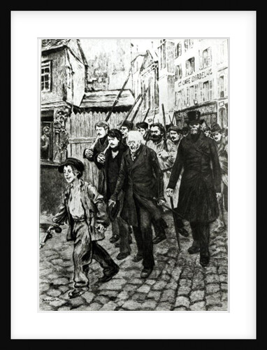 Gavroche Leading a Demonstration by Pierre Georges Jeanniot