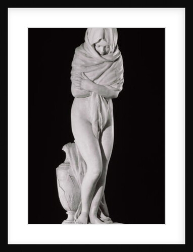 Winter, or The Chilly Woman by Jean-Antoine Houdon