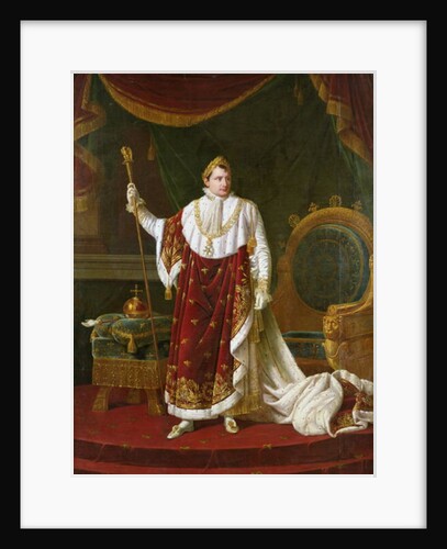 Portrait of Napoleon in his Coronation Robes, 1811 by Robert Lefevre