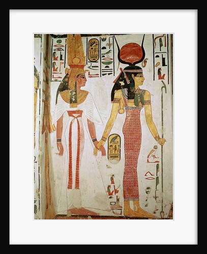 Isis and Nefertari, New Kingdom by Egyptian 19th Dynasty