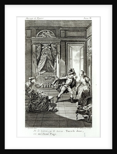 I am going to kill him... by Jacques Philippe Joseph de Saint-Quentin