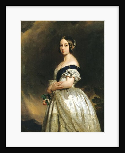 Queen Victoria, 1842 by Franz Xaver Winterhalter