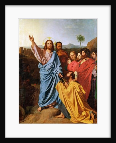 Jesus Returning the Keys to St. Peter, 1820 by Jean Auguste Dominique Ingres