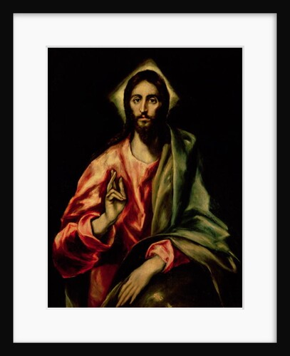 Christ Blessing, c.1608-14 by El Greco