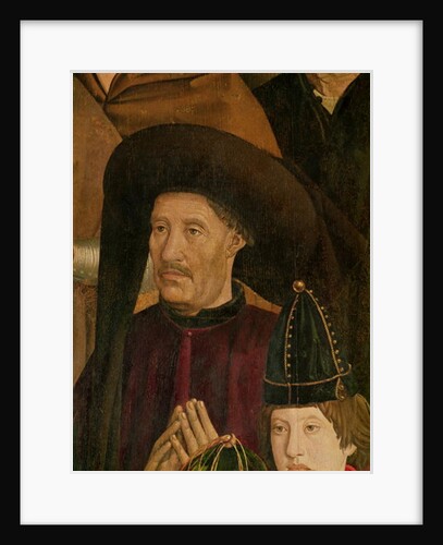 Henry the Navigator detail from the Polyptych of St. Vincent, c.1465 by Nuno Goncalves or Gonzalvez