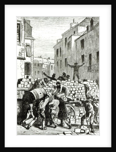 The Barricade by Gustave Brion