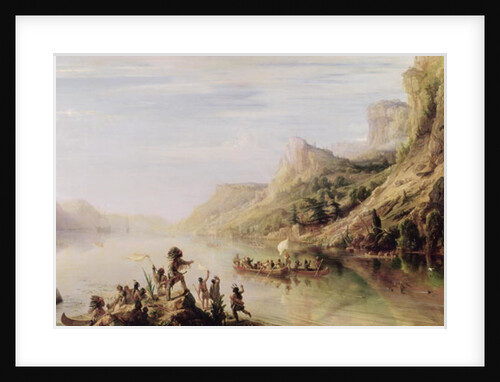 Jacques Cartier Discovering the St. Lawrence River in 1535, 1847 by Jean Antoine Theodore Gudin